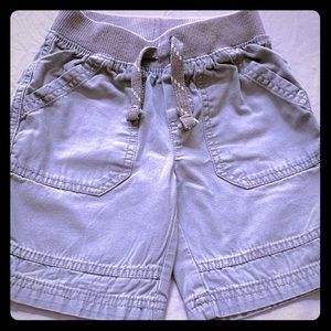 Jumping beans gray khaki shorts with pockets